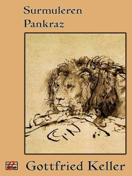 Gottfried Keller: Surmuleren Pankraz - Forside