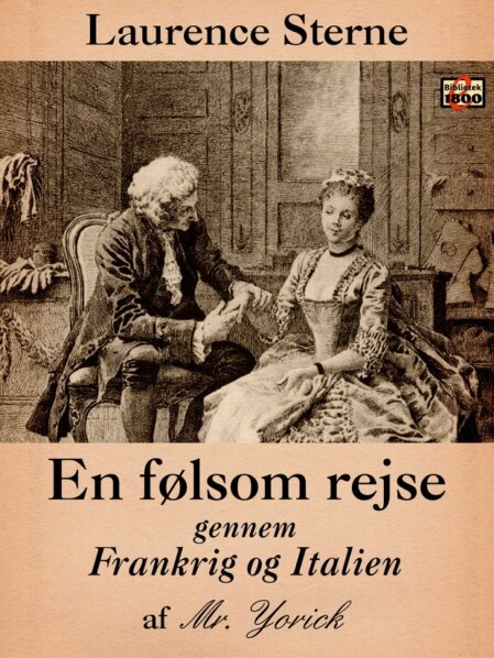 Laurence Sterne: En følsom rejse Laurence Sterne: En følsom rejse - Forside