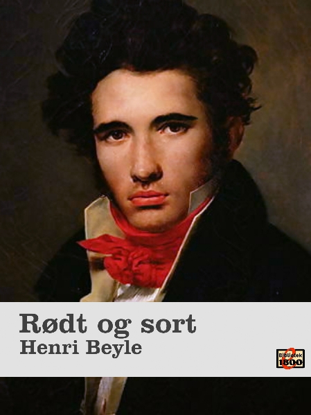 Henri Beyle: Rødt og sort - Forside