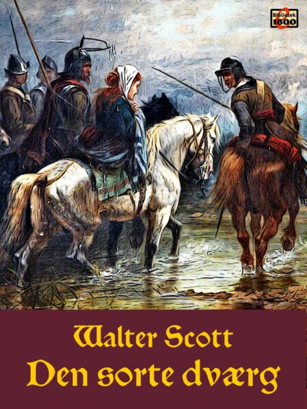 Walter Scott: Den sorte dværg Walter Scott: Den sorte dværg - Forside