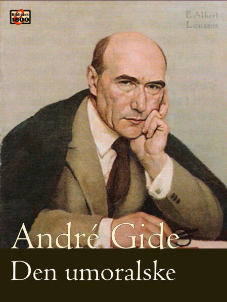 André Gide: Den umoralske - Forside