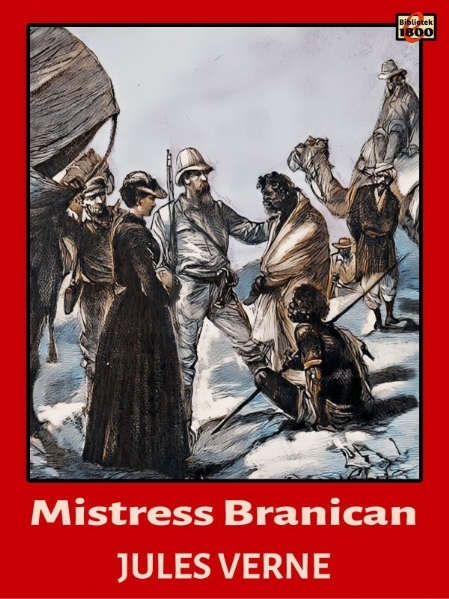Jules Verne: Mistress Branican - Forside