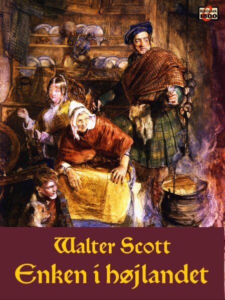 Walter Scott: Enken i Højlandet Walter Scott: Enken i Højlandet - Forside