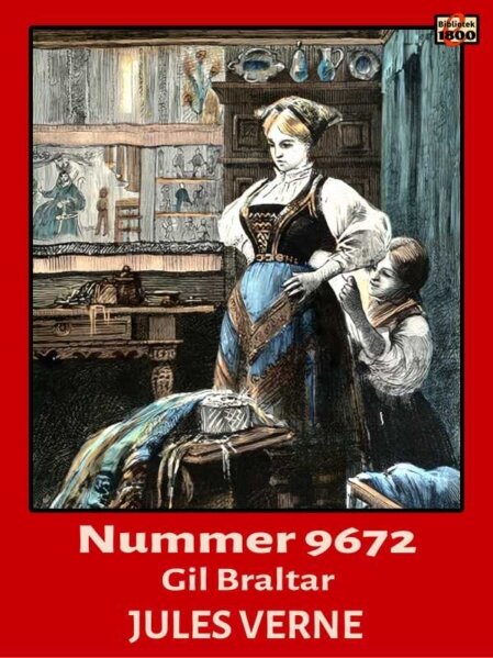 Jules Verne: Nummer 9672 - Forside