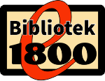 eBibliotek 1800 Logo